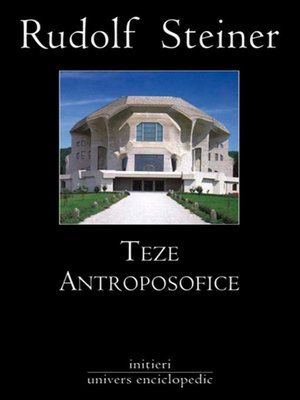 cover image of Teze antroposofice